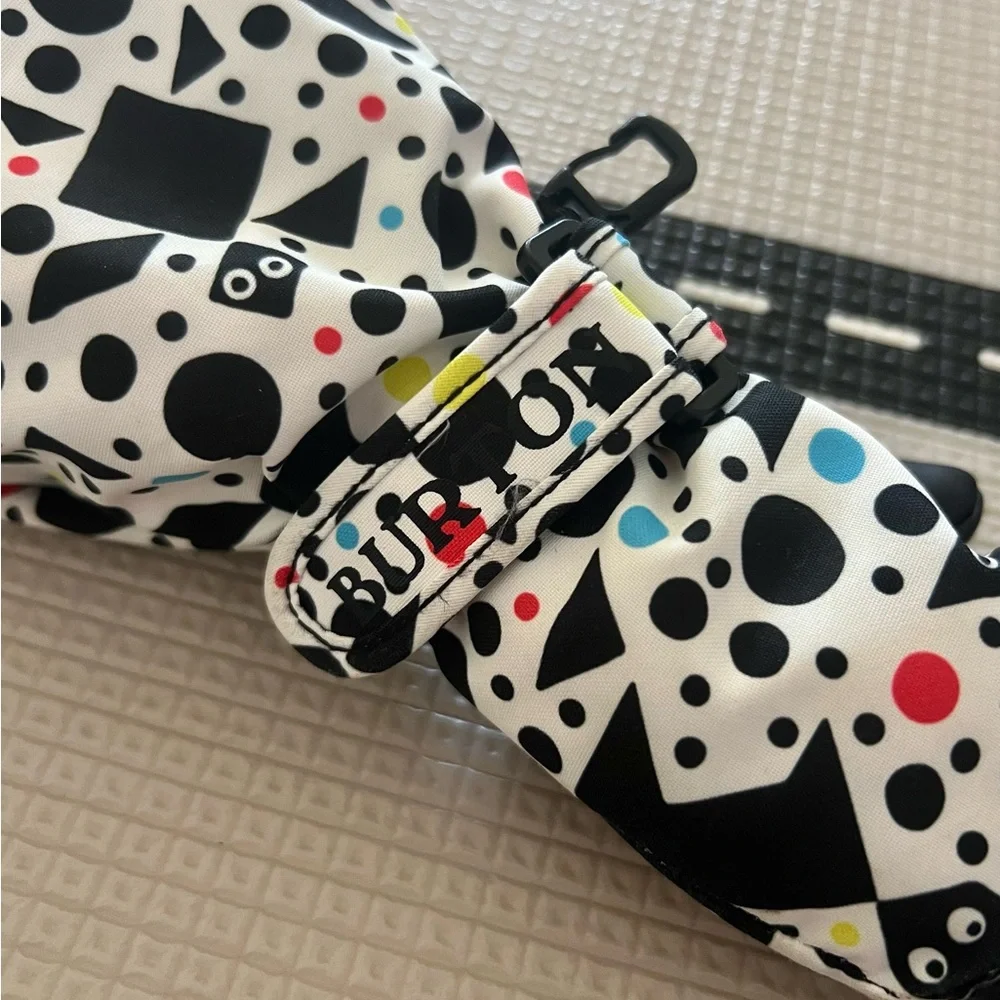 Burton Kids Heater Mittens in Tangranimals Print Kids 2T